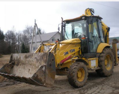 - komatsu wb93r-5, 2009 ..